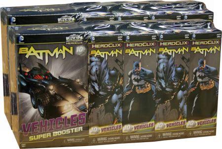 HEROCLIX BATMAN BOOSTER PACK FEATURING VEHICLES